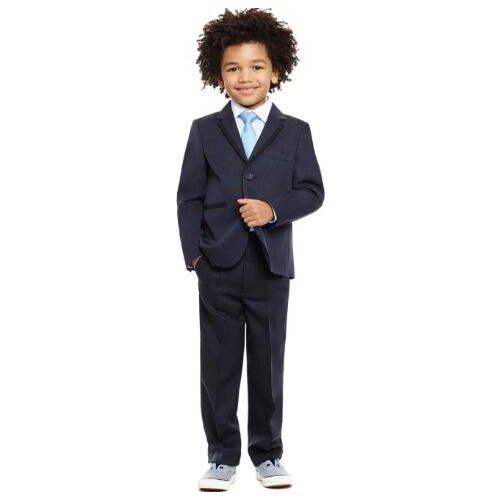 Terno infantil Children Suits For Party Occasion Customized Kids Tuxedo Set (Jacket+Pants+Shirt+vest+ tie) Flower Boy Suit