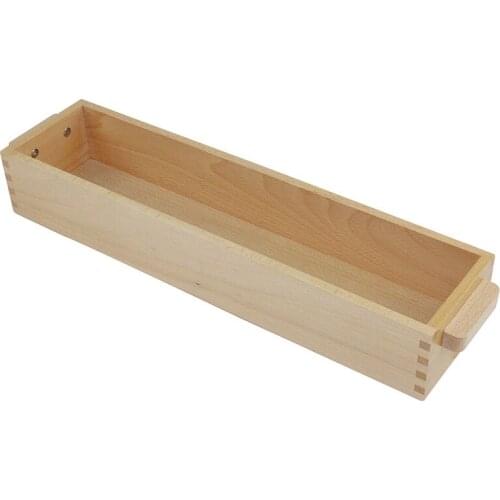 Montessori Preschool Teaching Material Tray for 45 Wooden Hundred Squares