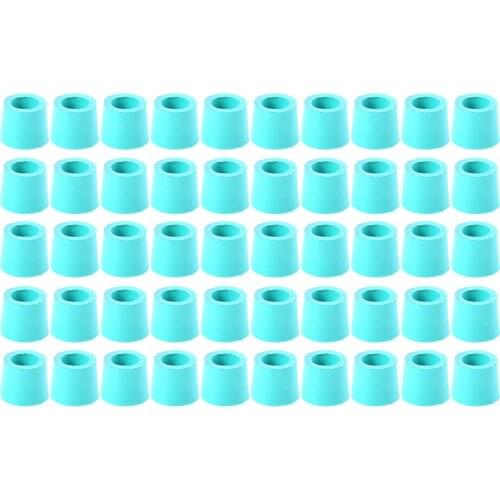 50pcs A/C 1/4 inch Wear High Temperature resistance Charging Hose Manifold Repair Sealing O-ring Replacement HVAC Rubber Gasket