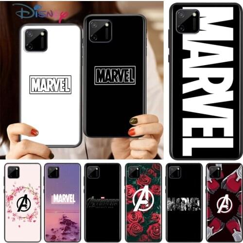 Marvel Logo For OPPO Reno 10X ZOOM A ACE 2 Z Find X2 Neo Lite Realme V3 V5 V15 Narzo 10 20 Pro Soft Phone Case