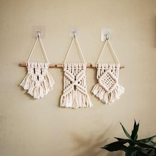 Macrame Wall Tapestry Hanging Boho Decor Home Geometric Art Decor Beautiful Apartment Dorm Room Wedding
