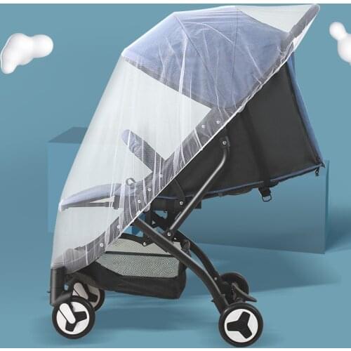 Baby Stroller Mosquito Insect Net Accessories Safe Mesh Buggy Crib Netting Cart Mosquito Net Pushchair Full Cover Netting