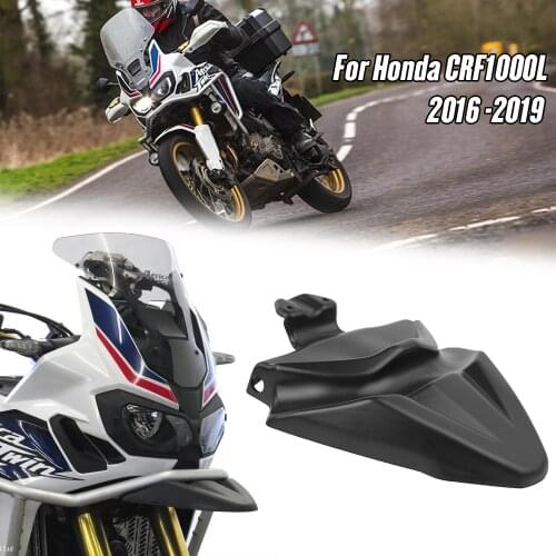 Motorcycle Front Fender Nose Beak Cowl Extension Cover For HONDA CRF1000L Africa Twin 2016 2017 2018 2019 CRF 1000L Accessories