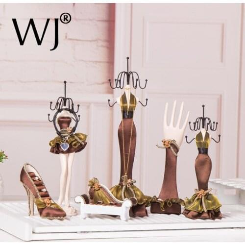 Finest Organisateur Bijoux Dispaly Exhibidor For Jadeite Jewelry Necklace Bracelet Ring Earrings Sets Wedding Decoration Case