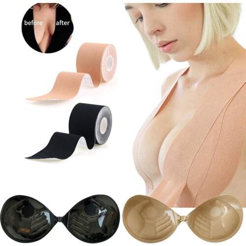 Nipple Cover Adhesive Body Tape Clothing Push Up Invisible Lingerie Bra Strip Tape for Intimates Sexy Women Bralette Pasties