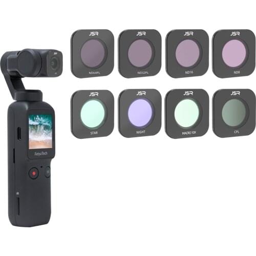 Handel Gimbal Accessories Filter NDPL8/16/32/64 Neutral Density Polar CPL MCUV Filters For FEIYU Pocket 3/4/6/8pcs Set Fei YU