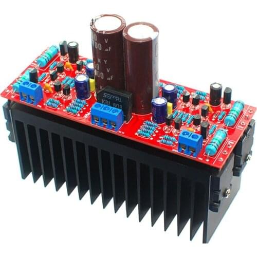 Tube Amplifiers Audio Board DIY Kits A1943/C5200 Dual AC12-28V High Power Amplifier Board Stereo HIFI Tube Fever Level