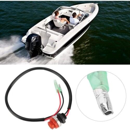 Universal Boat Outboard Engine Motor Start Kill Switch Keyless Push Button , Applicable to All for Yamaha Ships