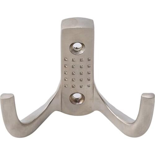 Towel Rack Hanger Vintage Bronze Color Wall Mounted Dual Hooks Zinc Alloy Hook For Kichen Bedroom Bath Hats Coat