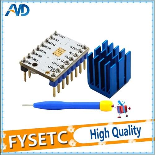 3D Printer Parts 2pcs/lot TMC2100 V1.3 Stepper Motor Driver Stepstick Compatible with 32 bit Controller Lerdge Motherboard