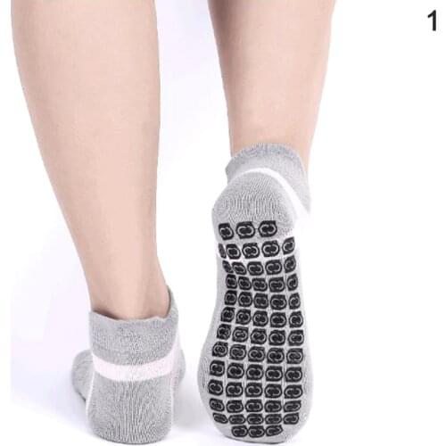 1 Pair Of High Quality Women Yoga Socks Quick-Dry Anti Slip Silicone Socks Fitness Sport Socks