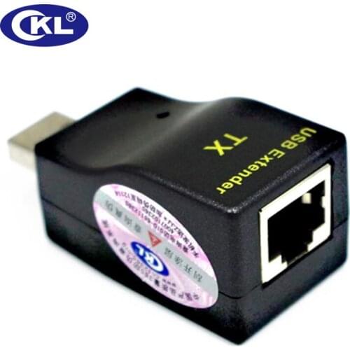 1PCS CKL-50U 50 Meter 164 Ft USB Extender over CAT5/CAT5E/CAT6 STP Cable