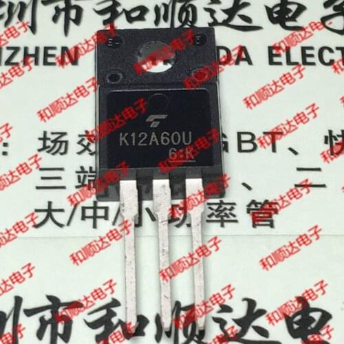 10pcs/lot K12A60U TK12A60U New Spot TO-220F 600V 12A