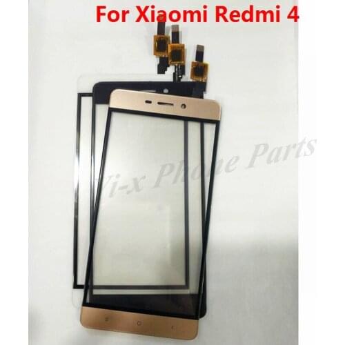 10x Front Touch Screen Sensor Digitizer Glass lens For Xiaomi Redmi 4 Replacement Parts