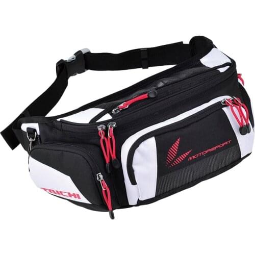 2019 Pockets of TAICHI RSB 267 Motorcycle Racing Purses Motorcycle Fanny Pack Side Bags Small Side Bags Motorcycle Bar Bags S