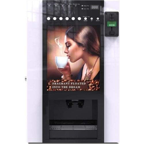 Automatic Coin Operated Type Instant Powder Turkish Coffee Machine Commercial Use Coffee Vending Machine