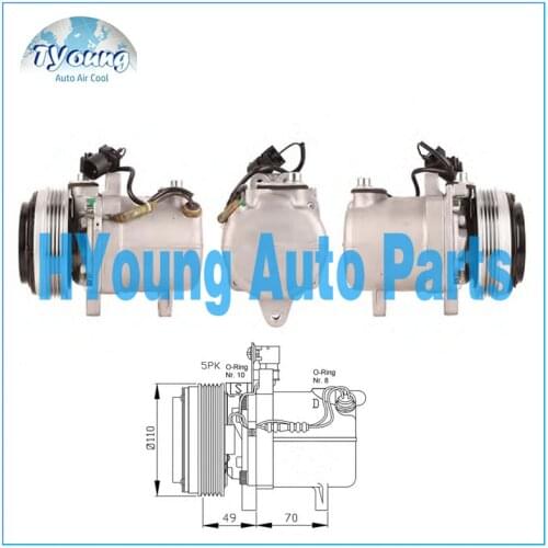 For BMW E36 auto air conditioner compressor Seiko Seiki SS 96D2 SS96SD1 64528385715 64528391474 64528395474 64529069547