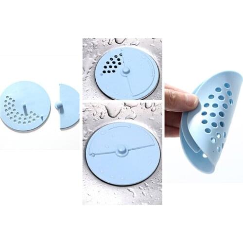 Filter Sink Floor Drain Kitchen Cover Bathroom Shower Sewer Hair Strainers With Rotatable Cover Home Accessories