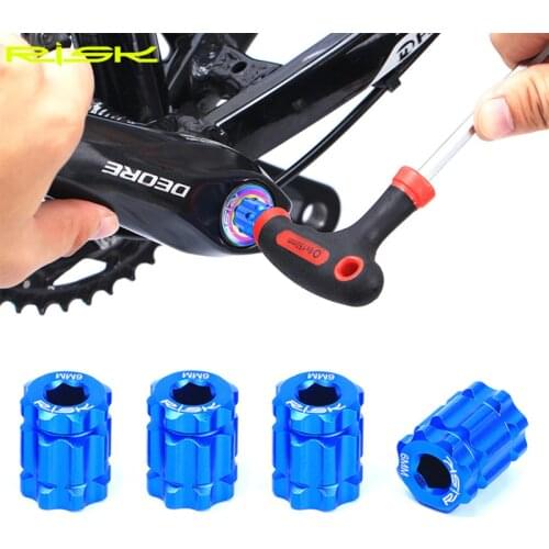 1Pcs Risk Crank Cap Installation Tool for Shimano HollowTech XT XTR Bicycle Repair Tools for Remove&Install Crank Arm Adjustment