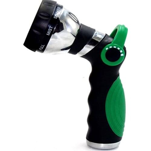 Multifunctional Car Wash Water Gun Eight Functions Thumb Wrench Metal Spray Gun Gardening Water Gun