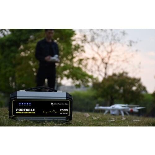 220V 67500mah mobile power supply Outdoor inverter power supply 250W emergency power ups battery power Generator Pure Sine Wave