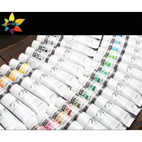 Original Japan NICKER POSTER colour series 1 Opaque watercolor pigment Advertising gouache pigment Tubular 20ml Art supplies