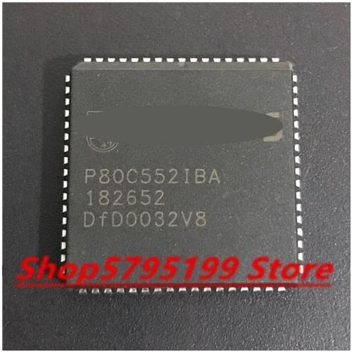 P80C552EBA P80C552EFA P80C552IBA P80C552IFA PLCC68 2pcs