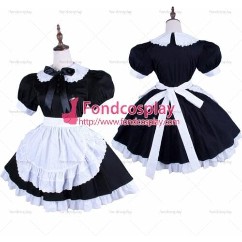 Lockable Sissy maid dress Uniform cosplay costume Tailor-made[G1571]