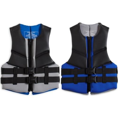 Outdoor rafting life jacket Universal Swimming Boating Skiing Driving Vest Survival Suit Polyester Life Jacket