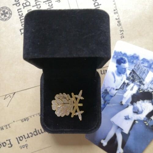 Top quality WW2 Diamond Oak Leaf with double knights Medals Germany iron Cross Medal Badge
