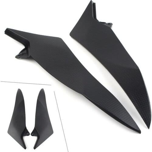 1Pair Motorcycle Unpainted Tank Side Cover Cowl Panel Fairing Plastic for Yamaha YZF R1 YZF-R1 2009 2010 2011 2012 2013 2014