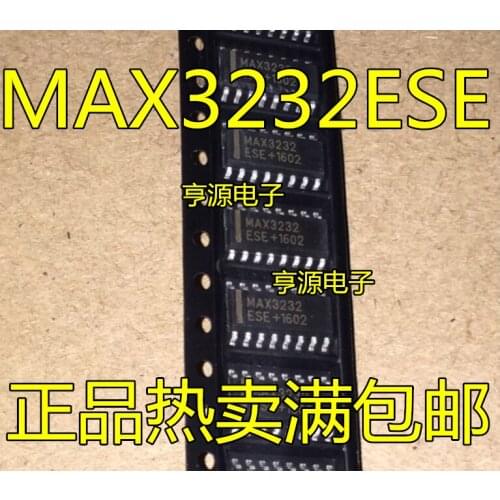 10PCS MAX3232 MAX3232CSE MAX3232ESE SOP16 RS-232