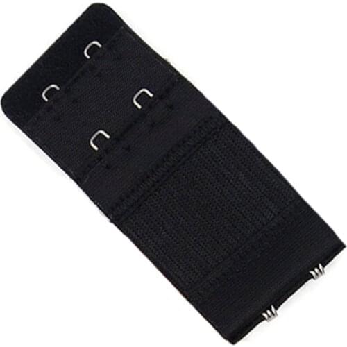 2 Rows 2 Hooks Elastic Bra Extender Adjustable Bra Clasp Women Repalce Sewing Tool Intimates Bra Accessories