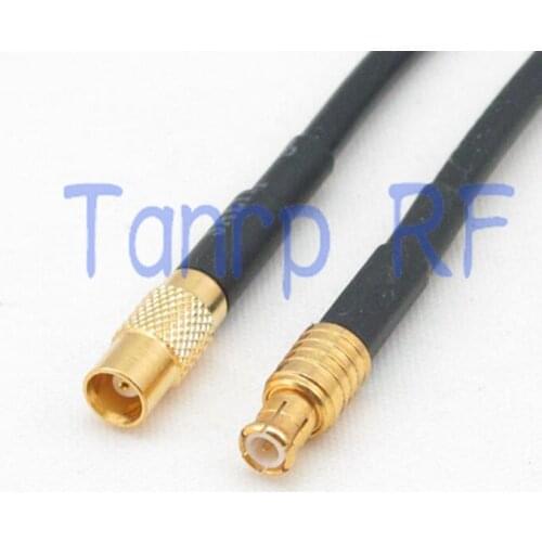 6in MCX female jack to MCX male plug RF connector adapter 15CM Pigtail coaxial jumper RG174 extension cord cable