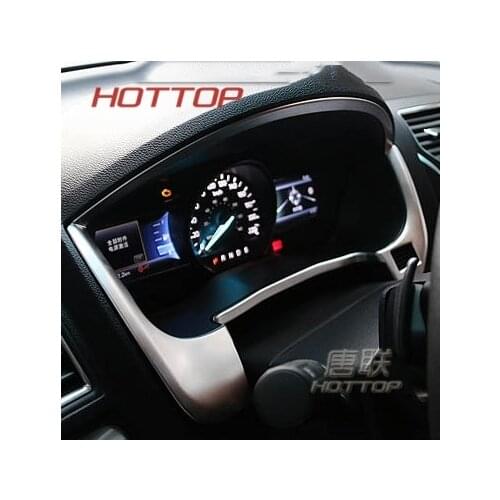 Car styling ABS Car Instrument Gauge Panel Cover Trim Sticker For Ford Explorer 2016 2017Dashboard Accen