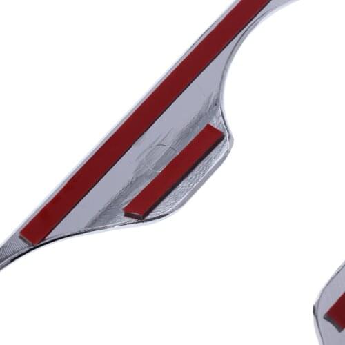 Front Back Water Cup Decorative Chrome Cover Sticker For Kia Sportage R