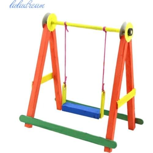 DIY Household Swing Children Toy Indoor Baby Seat Outdoor Infant Rocking Chair Sports Hanging Chairs Swing Toy Model Accessories