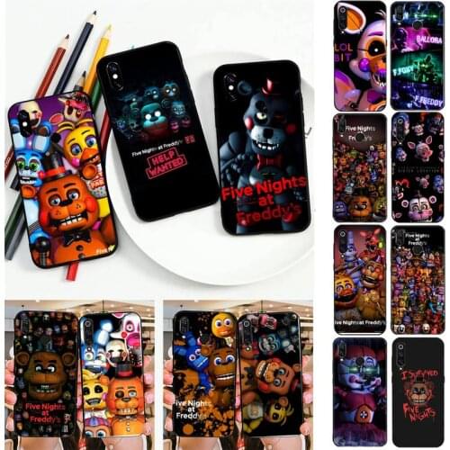 Fnaf Animatronics Phone Case For Redmi note 8Pro 8T 6Pro 6A 9 Silicone Fundas for Redmi 8 7 7A note 5 5A note 7 Capa