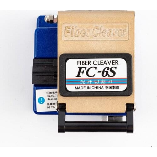 Cold Contact Dedicated Metal fiber cleaver FC-6S optical fiber cleaver fiber optic cutting tool