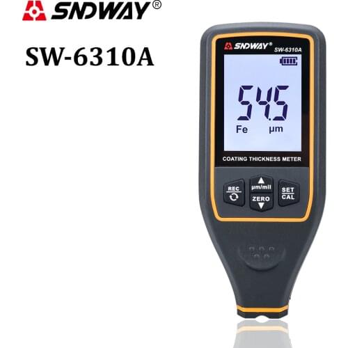 Digital Paint Coating Thickness Gauge Car Detector Refinishing Paint Micrometer Automotive Coating Test High-Precise Probe Meter