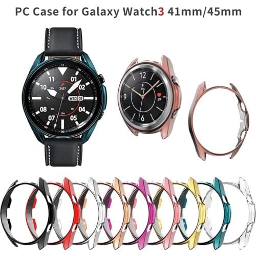 Lightweight Pc Hard Case for Samsung Galaxy Watch 3 41mm 45mm Watch3 Thin Cover Stop Protector Shield Frame Accessories