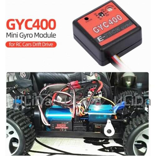 GYC400 Mini Gyro Module Piezoelectric RC Accessories for RC Cars Drift Drive Control RC Car Accessory