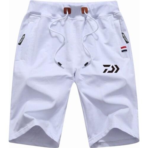 Drop Shipping M-5XL Daiwa Big Size Men Fishing Short Pant Summer Outdoor Hiking Climbing Sports Pants Fishing Clothing Trousers