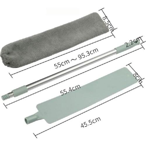 JOYLIVE Household Bed Bottom Gap Clean Fur Hair Sweeping Magic Microfibre Duster Bedside Dust Brush Mop Sweep Artifact