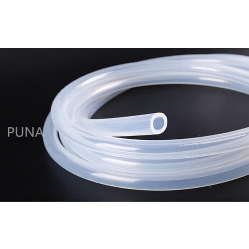 Silicone hose 1mm ID*3mm OD food grade silicone tube transparent tinnocuity thermostability tube hose Free Shipping