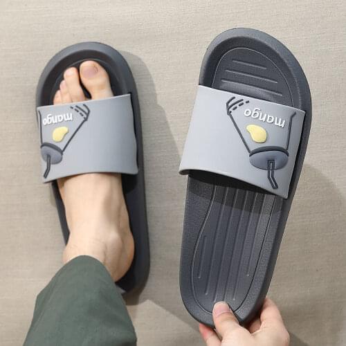 Slipper Mens Indoor Couple Bathroom Bath EVA Odor-proof Non-slip Slippers Girl Fashion Shoes Slipper Women Shoe Woman