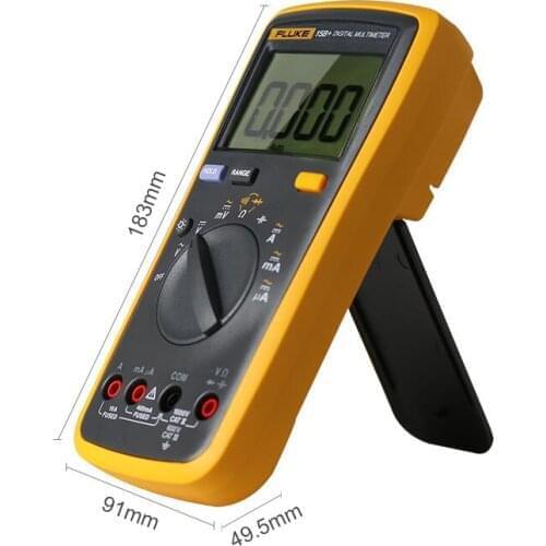 Fluke 15B+/ 17B + / 18B+ / 12E High-precision Digital Multimeter Anti-burning DC/AC Voltage Current Meter