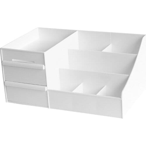 Drawer Organizers Capacity Makeup Organizer Cosmetic Bathroom Organizer Makeup Box Storage Containers Jewelry Box