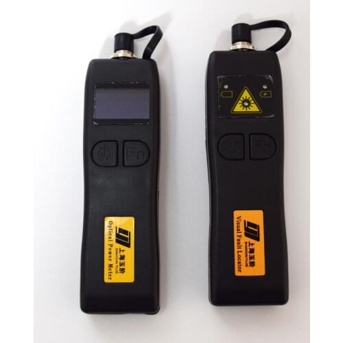 YJ-320A YJ-320C Mini Optical Power Meter with YJ200P Mini Fiber Optic Visual Fault Locator 1mw 10mw 30mw 50mw