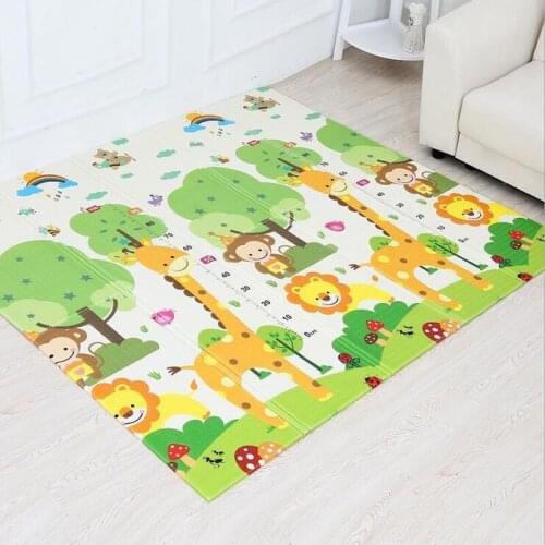 10MM Thick XPE Crawling Mat Baby Play Mat Carpet Giraffe Gym Rug Developing Mat Childrens Mat Toys Soft Floor